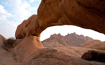 Spitzkoppe Arch and rock formations 
